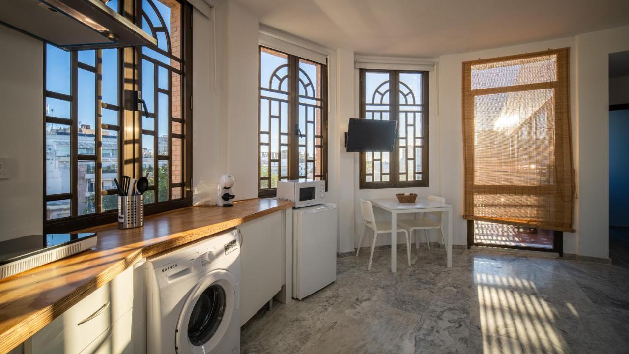 Conjunto De Apartamentos Antiguo Palacio Hotel Paris Huelva Kültér fotó