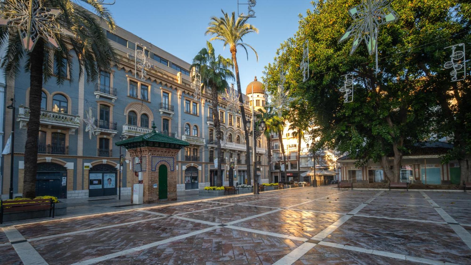 Conjunto De Apartamentos Antiguo Palacio Hotel Paris Huelva Kültér fotó