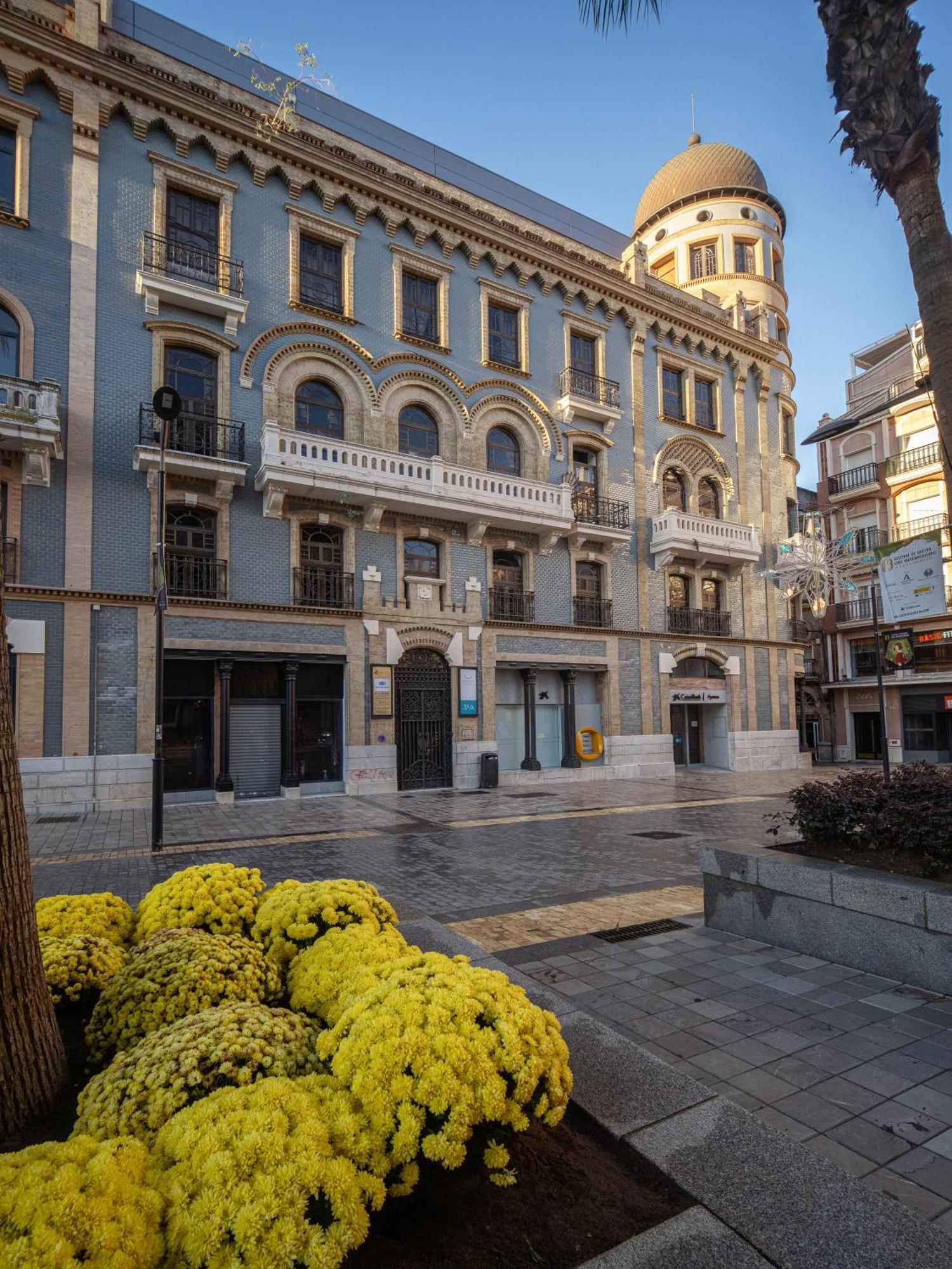 Conjunto De Apartamentos Antiguo Palacio Hotel Paris Huelva Kültér fotó