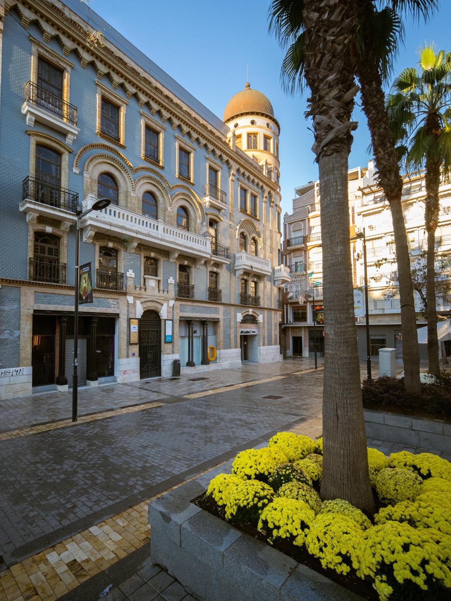 Conjunto De Apartamentos Antiguo Palacio Hotel Paris Huelva Kültér fotó