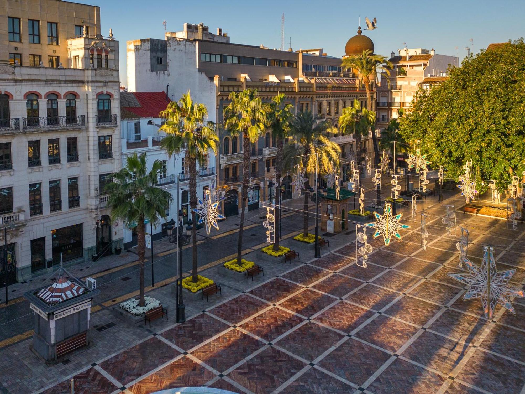 Conjunto De Apartamentos Antiguo Palacio Hotel Paris Huelva Kültér fotó